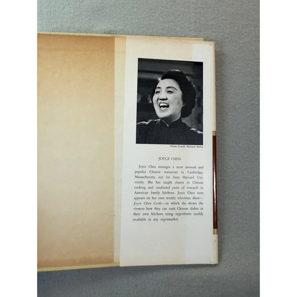 Joyce Chen Cook Book 1962 9th Printing Hardcover Vintage Chinese‎ Cookbook